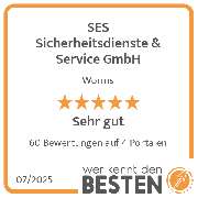 SES Sicherheitsdienste & Service GmbH - werkenntdenBESTEN.de Qualitätssiegel