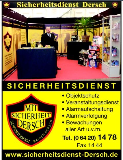 Sicherheitsdienst Dersch - GALLERY