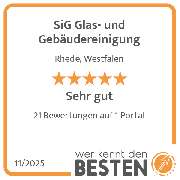 SiG Glas- und Gebäudereinigung - werkenntdenBESTEN.de Qualitätssiegel