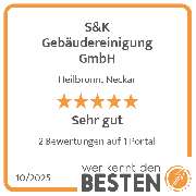 S&K Gebäudereinigung GmbH - werkenntdenBESTEN.de Qualitätssiegel