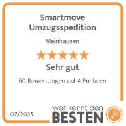 Smartmove Umzugsspedition - werkenntdenBESTEN.de Qualitätssiegel