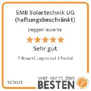 SMB Solartechnik UG (haftungsbeschränkt) - werkenntdenBESTEN.de Qualitätssiegel