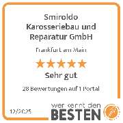Smiroldo Karosseriebau und Reparatur GmbH - werkenntdenBESTEN.de Qualitätssiegel