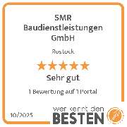 SMR Baudienstleistungen GmbH - werkenntdenBESTEN.de Qualitätssiegel