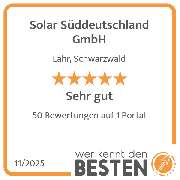 Solar Süddeutschland GmbH - werkenntdenBESTEN.de Qualitätssiegel