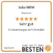 SolarNRW - werkenntdenBESTEN.de Qualitätssiegel