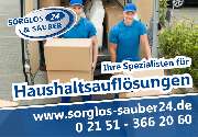 Sorglos und Sauber 24 Umzug Haushaltsauflösung Entrümpelung - GALLERY