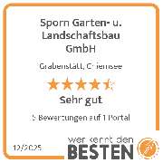 Sporn Garten- u. Landschaftsbau GmbH - werkenntdenBESTEN.de Qualitätssiegel