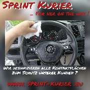 Sprint Kurier - erfüllt alle Corona bedingten Auflagen.