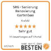 SRG - Sanierung Renovierung Gartenbau - werkenntdenBESTEN.de Qualitätssiegel