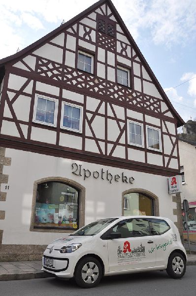 Stadt-Apotheke - Aussenansicht der Stadt-Apotheke