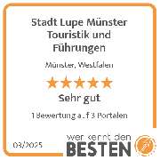Stadt Lupe Münster Touristik und Führungen - werkenntdenBESTEN.de Qualitätssiegel