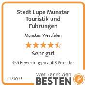 Stadt Lupe Münster Touristik und Führungen - werkenntdenBESTEN.de Qualitätssiegel