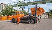 Stadtentsorgung Potsdam GmbH - Containerdienst - 3 m³ ASK-Mulde beim entladen