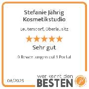 Stefanie Jährig Kosmetikstudio - werkenntdenBESTEN.de Qualitätssiegel