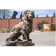 Steinfiguren Horn - Löwen Skulptur