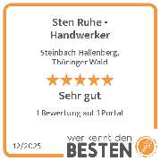 Sten Ruhe - Handwerker - werkenntdenBESTEN.de Qualitätssiegel