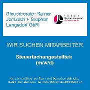 Steuerberater Rainer Jentzsch + Stephan Langsdorf GbR - Steuerfachangestellte/r (m/w/d)