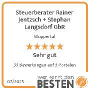 Steuerberater Rainer Jentzsch + Stephan Langsdorf GbR - werkenntdenBESTEN.de Qualitätssiegel