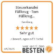Steuerkanzlei Füllkrug - Tom Füllkrug Steuerberater - werkenntdenBESTEN.de Qualitätssiegel