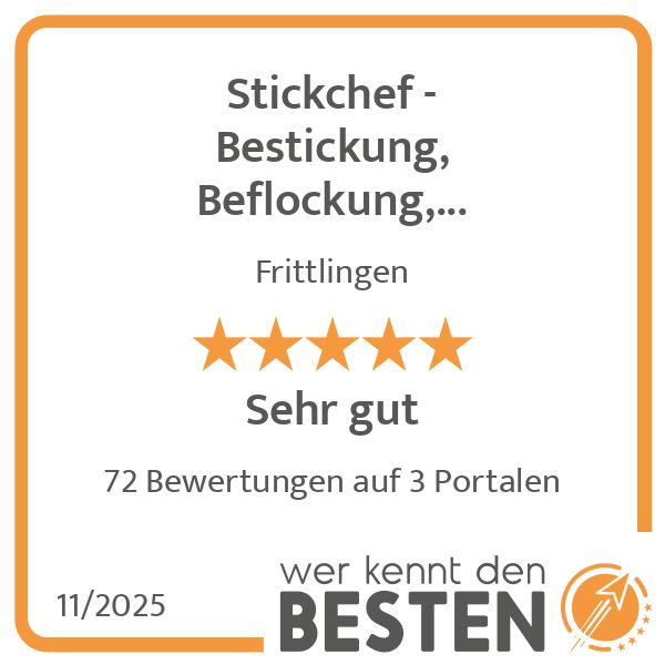 Stickchef - Bestickung, Beflockung, Bedruckung - w …