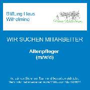 Stiftung Haus Wilhelmine - Altenpfleger (m/w/d)