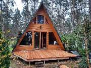 Storch Holzbau GmbH - Terrasse vor Finnhütte