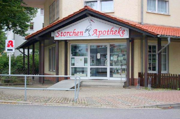 Storchen-Apotheke - Aussenansicht der Storchen-Apo …