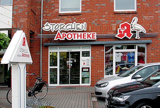 Storchen-Apotheke - Aussenansicht der Storchen-Apo …
