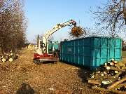 Strack Gartenbau & Containerdienst - Flächenräumung / Baumfällung