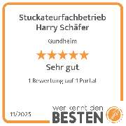 Stuckateurfachbetrieb Harry Schäfer - werkenntdenBESTEN.de Qualitätssiegel