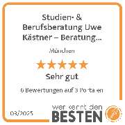 Studien- & Berufsberatung Uwe Kästner – Beratung zentral Nähe Marienplatz - werkenntdenBESTEN.de Qualitätssiegel