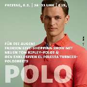 Stulz-mode:genuss:leben - Tom Ripley made in italy. German Polo Masters Kollektion 2022 exklusiv bei stulz an dem Abend.