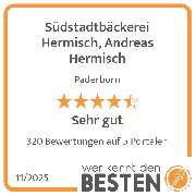 Südstadtbäckerei Hermisch, Andreas Hermisch - werkenntdenBESTEN.de Qualitätssiegel