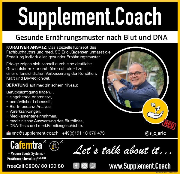 Supplement Coach - Eric Juergensen - GALLERY