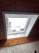 SW-Dachfensterservice GbR - Innenfutter an bestehende Fensterbank angepasst