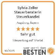 Sylvia Zeller Steuerberaterin Steuerkanzlei - werkenntdenBESTEN.de Qualitätssiegel