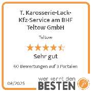 T. Karosserie-Lack-Kfz-Service am BHF Teltow GmbH - werkenntdenBESTEN.de Qualitätssiegel