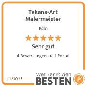 Takana-Art Malermeister - werkenntdenBESTEN.de Qualitätssiegel