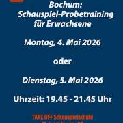 TAKE OFF Schauspielschule, Bochum