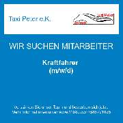 Taxi Peter e.K. - Kraftfahrer (m/w/d)