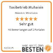 Taxibetrieb Muhaisin - werkenntdenBESTEN.de Qualitätssiegel