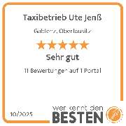 Taxibetrieb Ute Jenß - werkenntdenBESTEN.de Qualitätssiegel