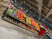 tegut... gute Lebensmittel - Obstabteilung mit Orangen, Zitronen oder Weintrauben