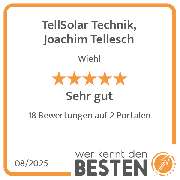 TellSolar Technik, Joachim Tellesch - werkenntdenBESTEN.de Qualitätssiegel