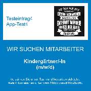 Testeintrag4 App-Test4 - Kindergärtner/-in (m/w/d)