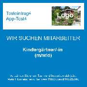 Testeintrag4 App-Test4 - Kindergärtner/-in (m/w/d)
