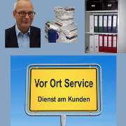 Thomas Borchert hilft Ihnen direkt vor Ort , von der Unordnung in die Ordnung zu kommen gegen langes Suchen und für direktes Auffinden von Dokumenten mit System.