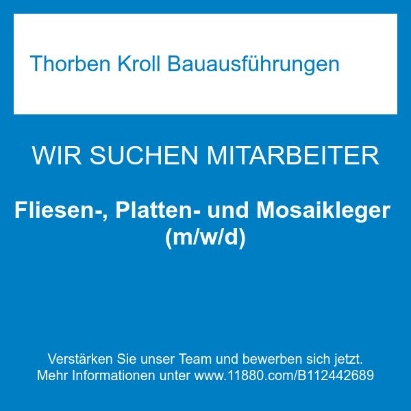 Thorben Kroll Bauausführungen - Fliesen-, Platten- …