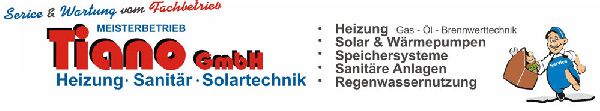 Tiano GmbH  Sanitär Heizung - 1